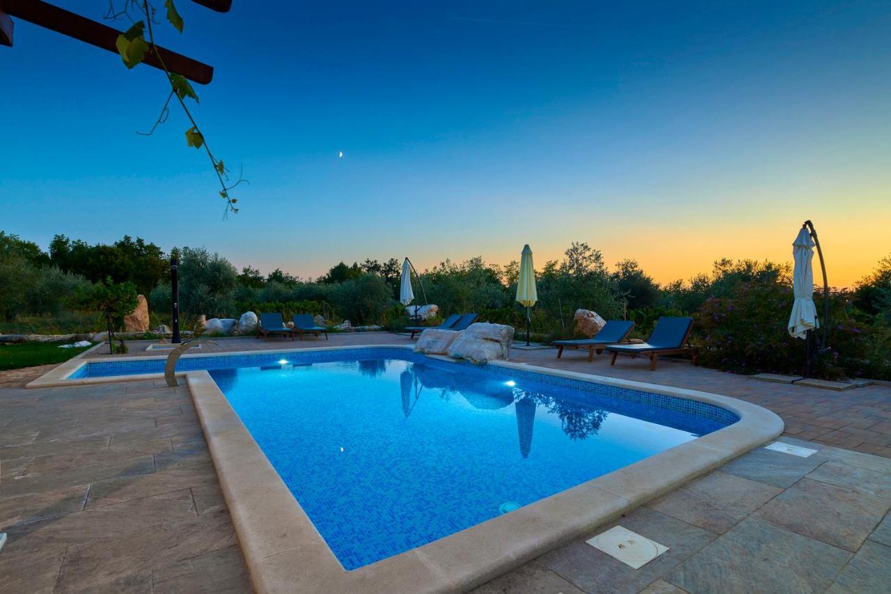 فيلا Relax House Surrounded By Olives And Vineyard Stifanići المظهر الخارجي الصورة