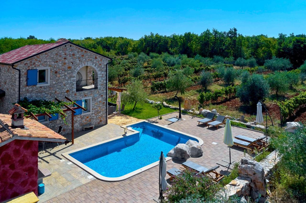 فيلا Relax House Surrounded By Olives And Vineyard Stifanići المظهر الخارجي الصورة