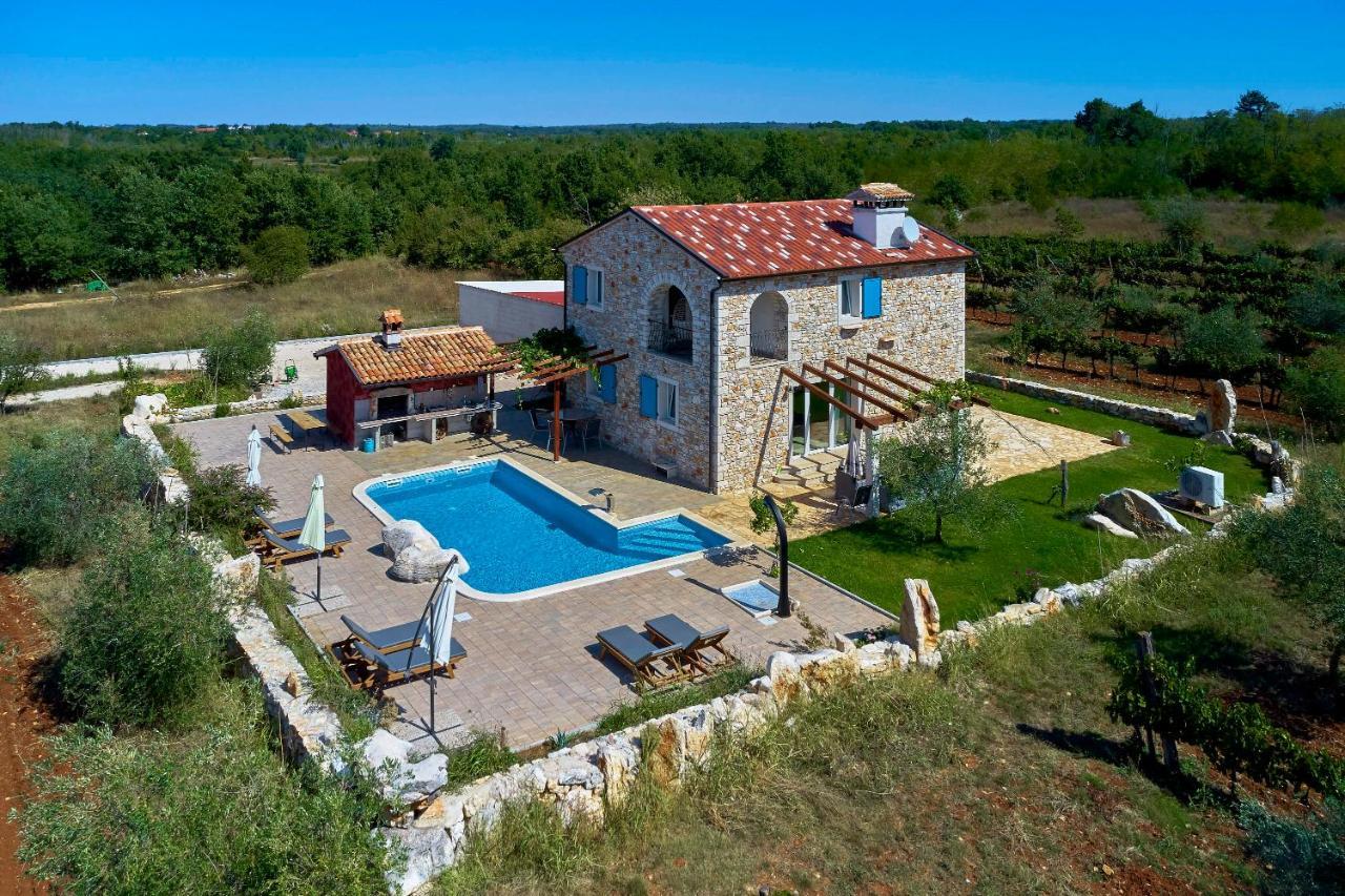 فيلا Relax House Surrounded By Olives And Vineyard Stifanići المظهر الخارجي الصورة